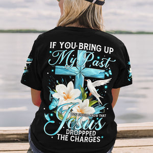 Jesus Dropped The Charges - Women's All Over Print Shirt - AT4080524