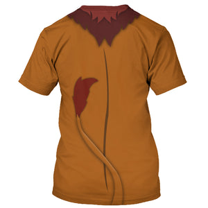 Mufasa Lion King Costume Cosplay - 3D Tshirt