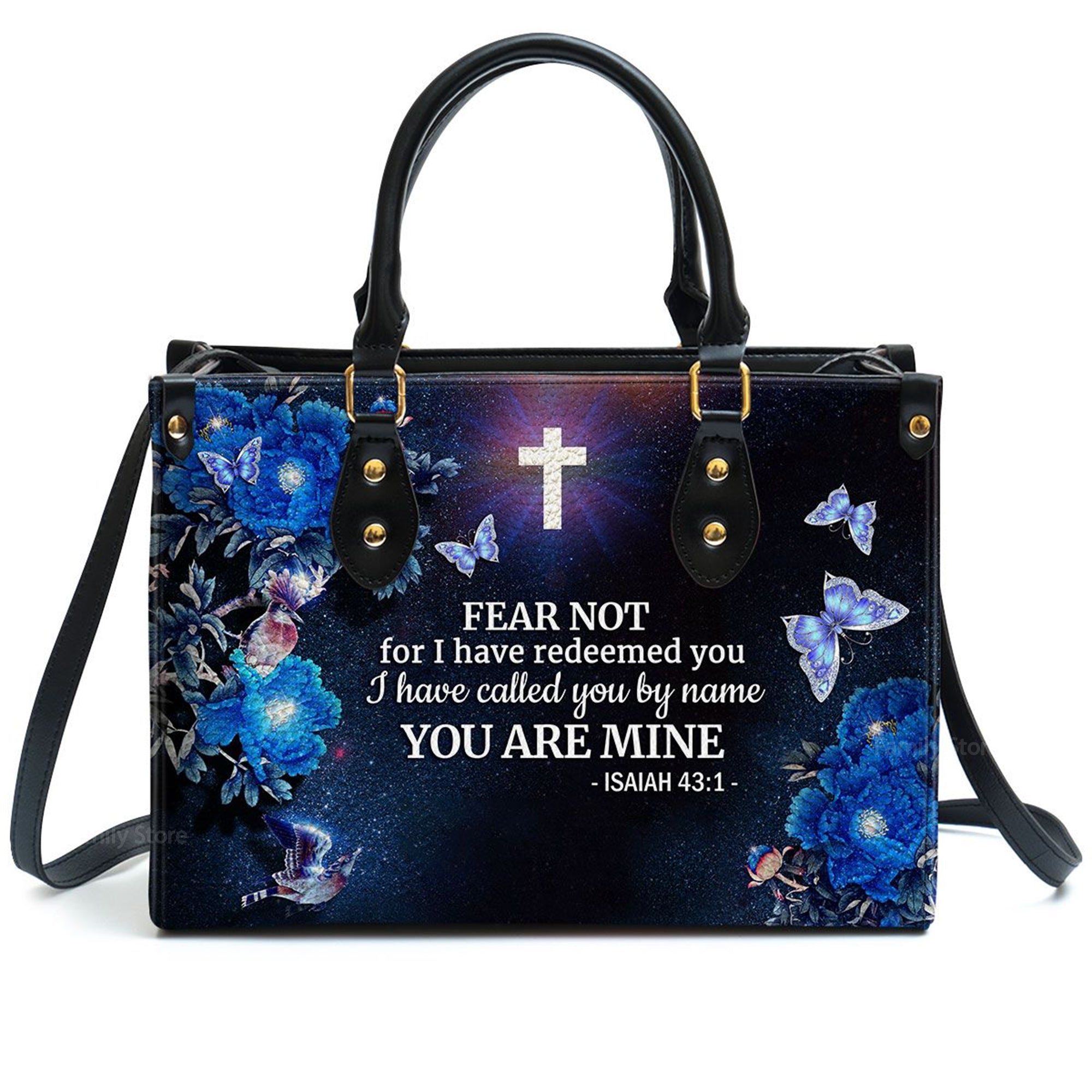 I Have Called You By Name - Unique Personalized Leather Handbag - AT4081331