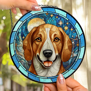 Everyone Is Taught That Angels Have Wings - Memorial Gift For Pet Lovers - Personalized Stained Glass Window Hanging Suncatcher - CLP07 NA94