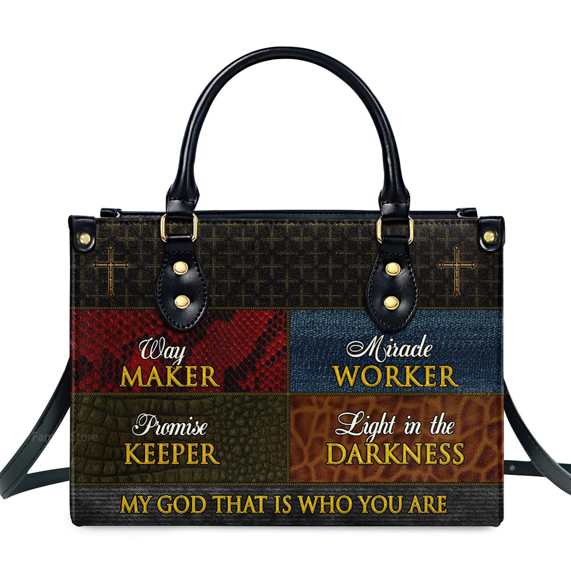 Way Maker - Thoughtful Gift For Christians - Personalized Leather Handbag With Handle - AT4081459