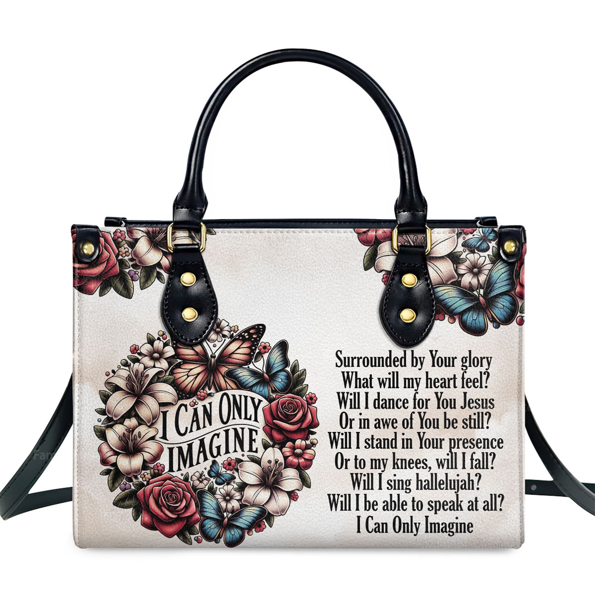 I Can Only Imagine - Beautiful Personalized Leather Handbag - AT4081212