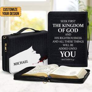 The Kingdom Of God - Beautiful Personalized Bible Covers - AT4082469