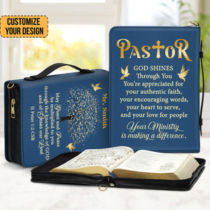 Grace And Peace - Thoughtful Gift For Christians - Personalized Bible Covers - AT4082413