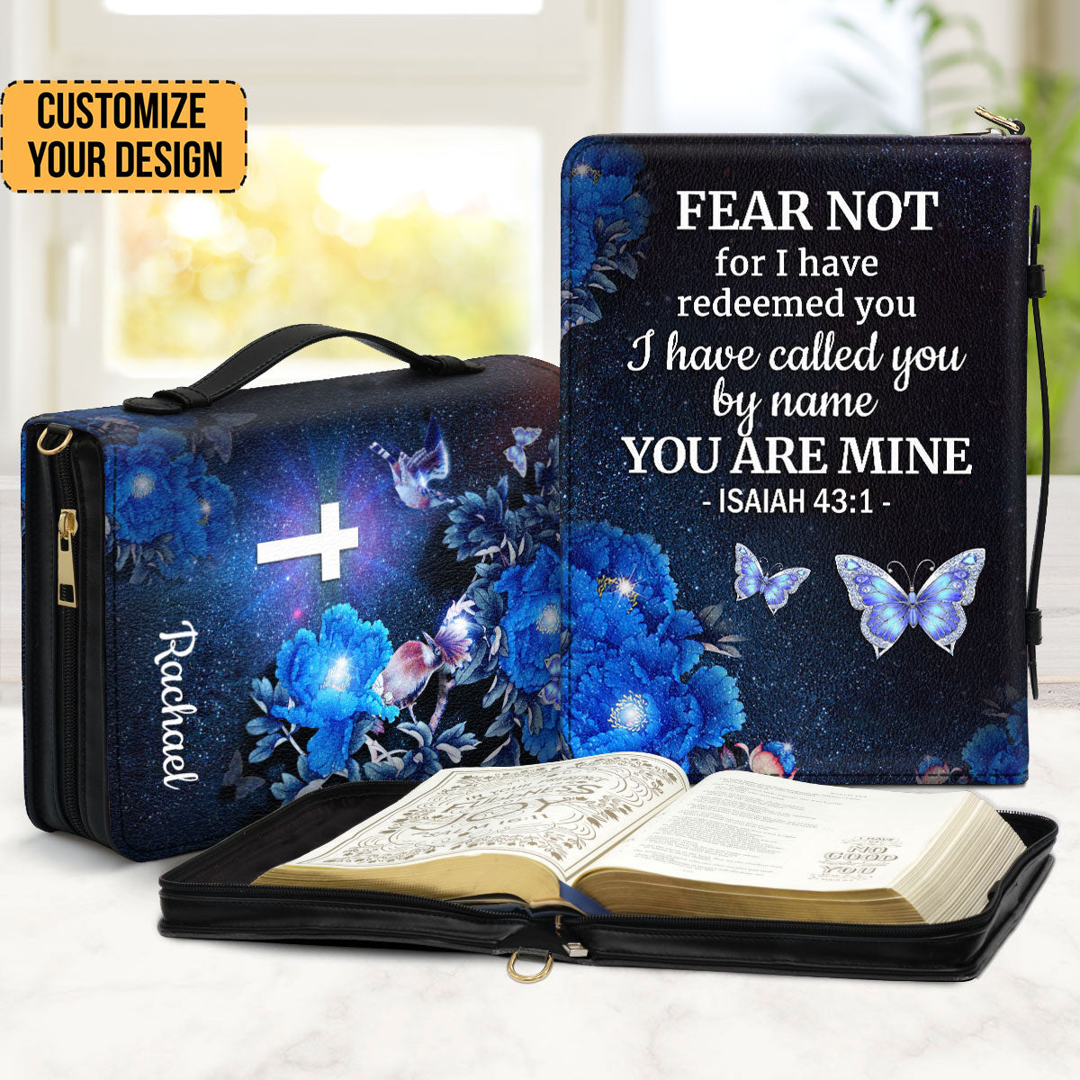 I Have Called You By Name - Unique Personalized Bible Covers - AT4081331