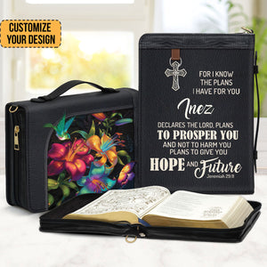 For I Know The Plans I Have For You - Awesome Personalized Bible Covers - AT4080744