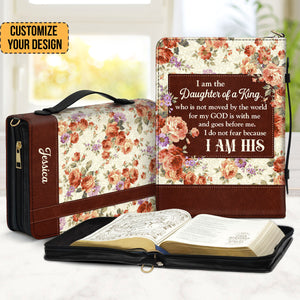 I Do Not Fear, For I Am His Christian - Personalized Bible Covers - AT4080915