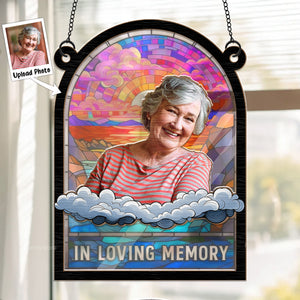 In Loving Memory You Are An Important Part In My Heart - Memorial Gift - Personalized Window Hanging Suncatcher Ornament - NA94