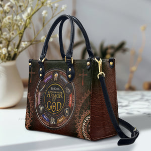 Armor Of God - Awesome Personalized Leather Handbag - AT4081245