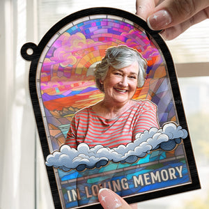 In Loving Memory You Are An Important Part In My Heart - Memorial Gift - Personalized Window Hanging Suncatcher Ornament - NA94