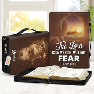 Special Lion The Lord Is On My Side - Thoughtful Gift For Christians - Personalized Bible Covers - AT4081429