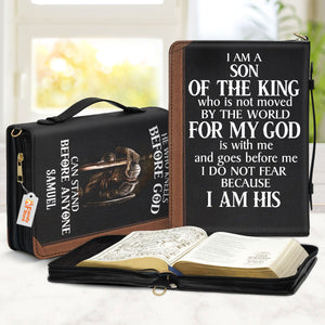 I Am A Son Of The King - Unique Personalized Bible Covers - AT4082415