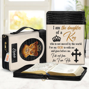 For My God Is With Me And Goes Before Me - Awesome Personalized Bible Covers - AT4082406