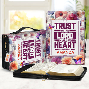 Trust In The Lord - Unique Personalized Bible Covers - AT4081237