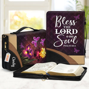 Bless The Lord O My Soul - Thoughtful Gift For Christians - Personalized Bible Covers - AT4080728