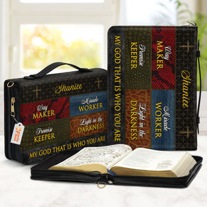 Way Maker - Thoughtful Gift For Christians - Personalized Bible Covers - AT4081459