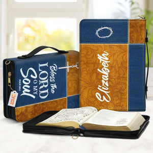 Psalm 1031 Bless The Lord O My Soul - Personalized Bible Covers - AT4081314