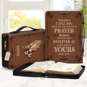 Believe That You Have Received It - Awesome Personalized Bible Covers - AT4082456