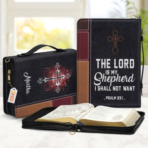 The Lord Is My Shepherd, I Shall Not Want - Awesome Personalized Bible Covers - AT4082466