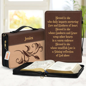 Blessed Is She - Awesome Personalized Bible Covers - AT4082446