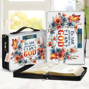 Be Still And Know That I Am God - Unique Personalized Bible Covers - AT4080953