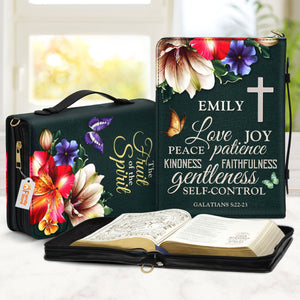 Galatians 522-23 The Fruit Of The Spirit - Scripture Gifts For Women Of God - Personalized Bible Covers - AT4082437