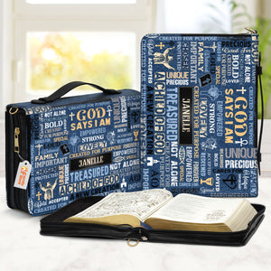 I Am A Child Of God - Scripture Gifts For Women Of God - Personalized Bible Covers - AT4081204