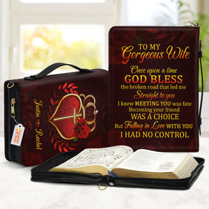 Meeting You Was Fate - Unique Personalized Bible Covers - AT4082420