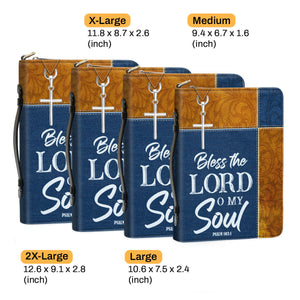 Psalm 1031 Bless The Lord O My Soul - Personalized Bible Covers - AT4081314