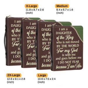 I Am A Daughter Of The King - Awesome Personalized Bible Covers - AT4080812