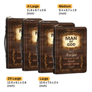 Psalm 1832 Man Of God - Thoughtful Gift For Christians - Personalized Bible Covers - AT4082428