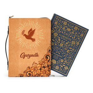 John 1416 Pigeon And Cross - Beautiful Personalized Bible Covers - AT4082429