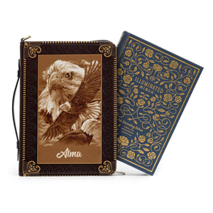 Those Who Hole In The Lord Eagle - Beautiful Personalized Bible Covers - AT4082449