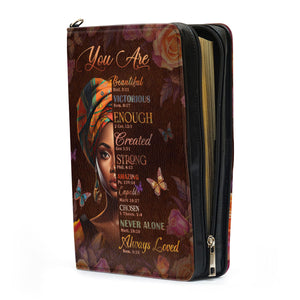 You Are Never Alone - Unique Personalized Bible Covers - AT4081319