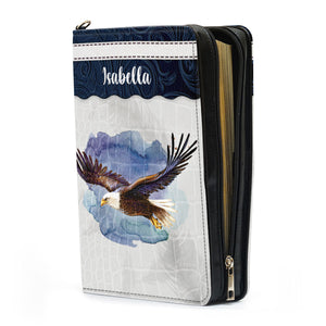 Eagle Those Who Hope In The Lord Will Renew Their Strength - Scripture Gifts For Women Of God - Personalized Bible Covers - AT4081452