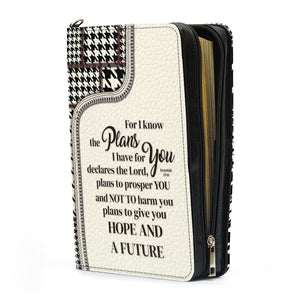 For I Know The Plans I Have For You Jeremiah 29:11 - Unique Personalized Bible Covers - AT4080848