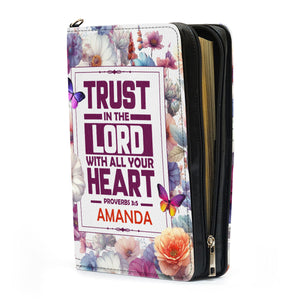 Trust In The Lord - Unique Personalized Bible Covers - AT4081237