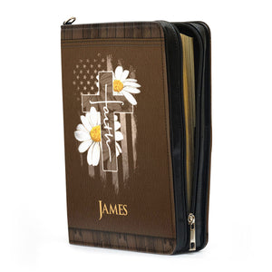 Jesus Christ Is The Same Yesterday And Today And Forever - Unique Personalized Bible Covers - AT4082410