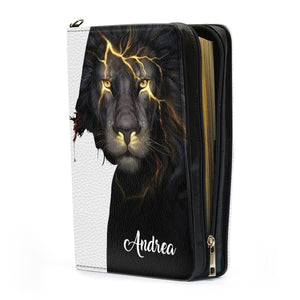 Be Still And Know That I Am God - Personalized Lion Bible Covers - AT4080707