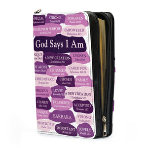 What God Says About You - Unique Personalized Bible Covers - AT4081243