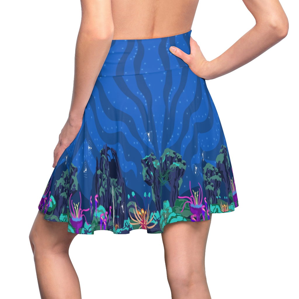 The World Of Avatar Pandora Pattern Costume - Skater Skirt