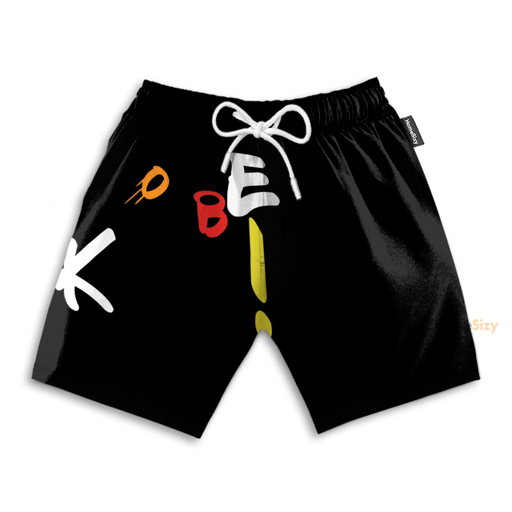 Kobe Bryant Cosplay Costume - Beach Shorts