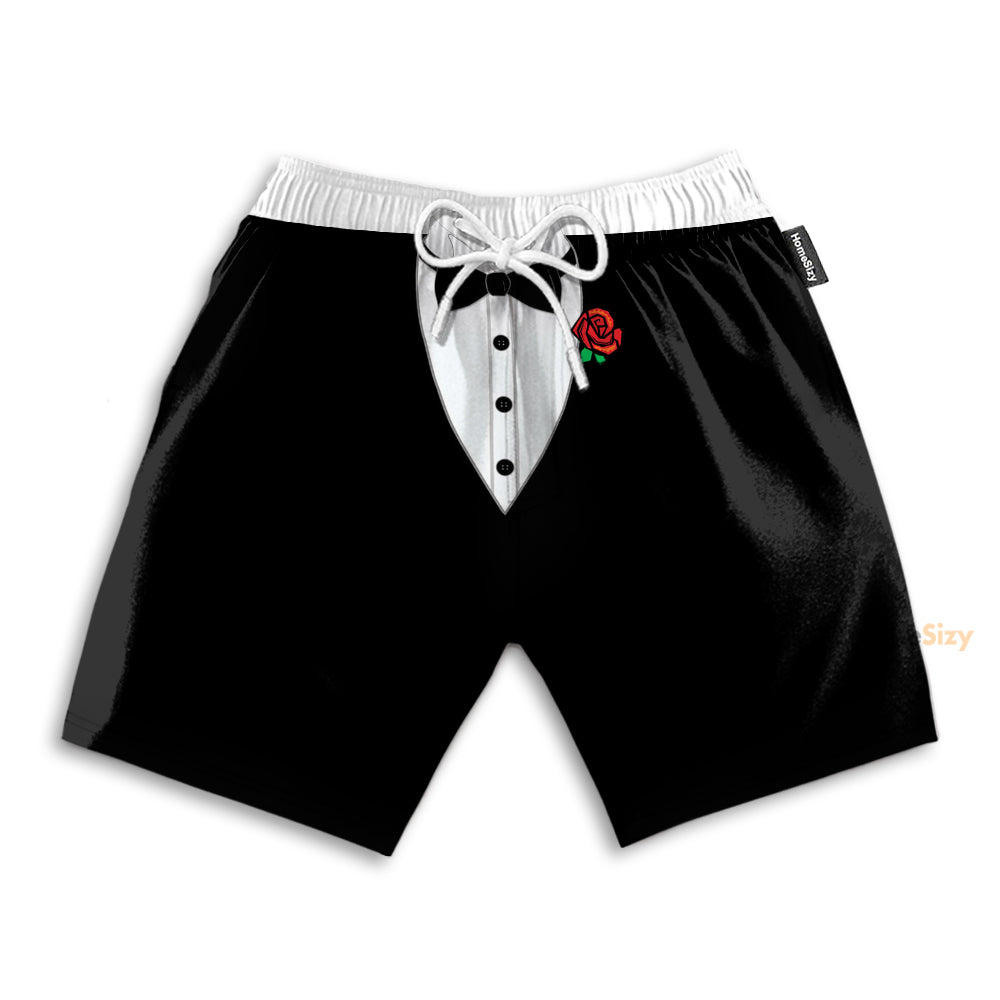 Tuxedo Cosplay Costume - Beach Shorts