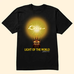 Avis89 Jesus Light Of The World Light Bulb - Unisex Shirt