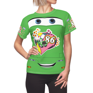 Cars Movie Chick Hicks Fans Mia Cosplay Costume - Women Tshirt