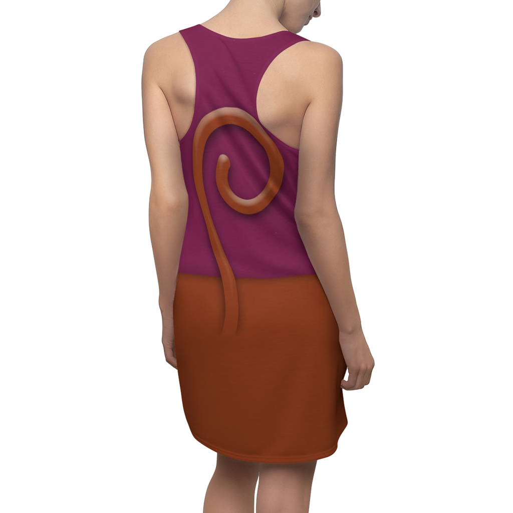 Aladdin Abu Costume Cosplay - Racerback Dress