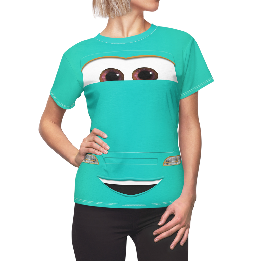 Cars Ivy Movie Cosplay Costume - Women Tshirt