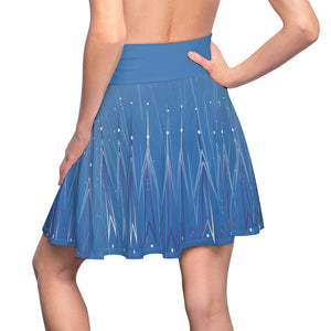 Elsa Frozen Blue Cosplay Costume - Skater Skirt