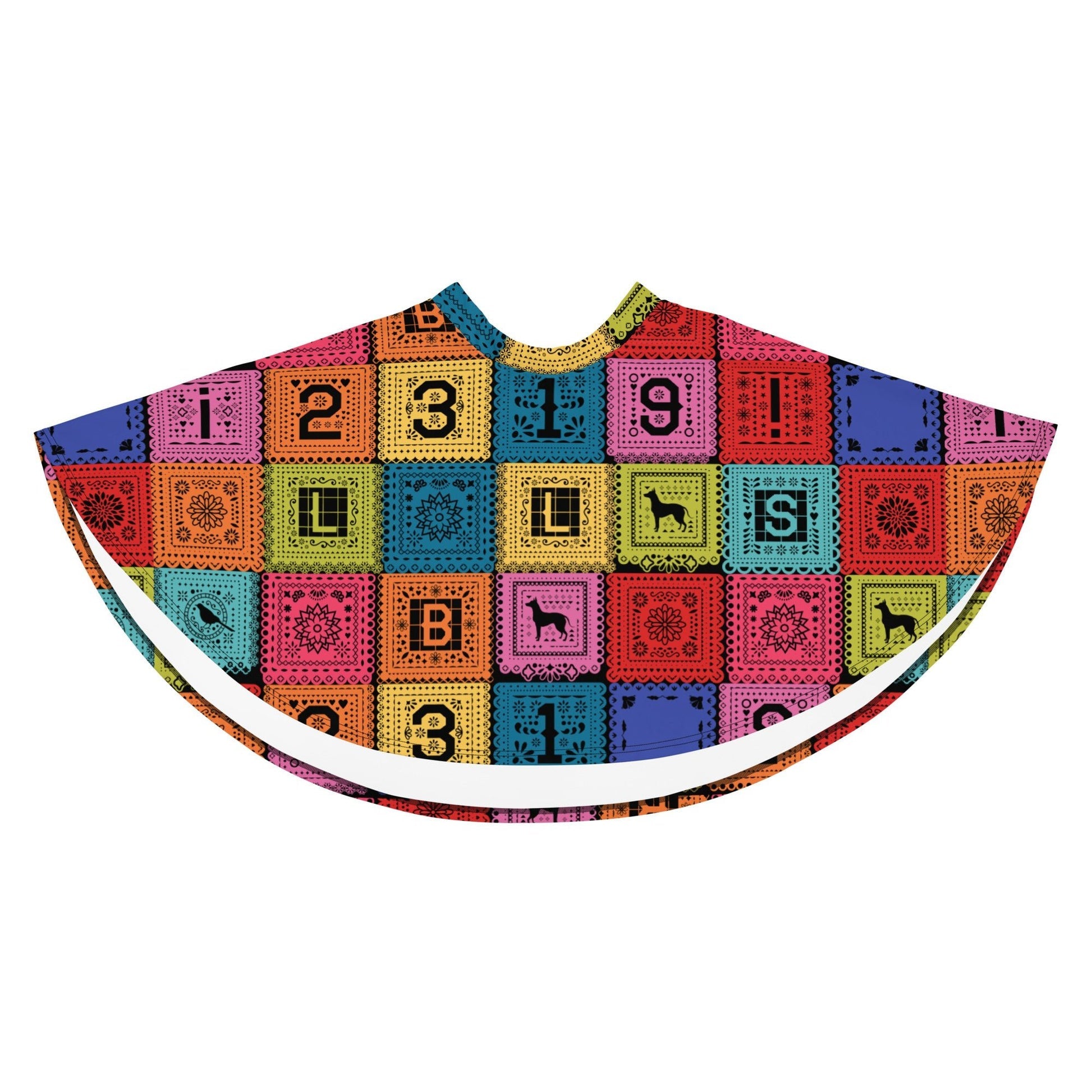 Poco Loco Papel Picado Coco  Cosplay Costume - Skater Skirt