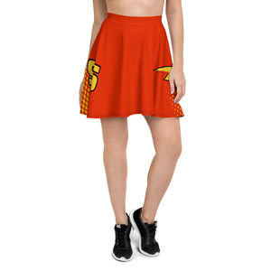 Cars Lightning McQueen Movie Cosplay Costume - Skater Skirt